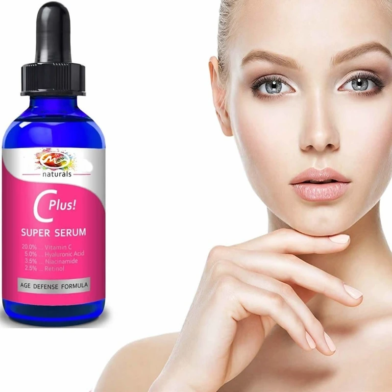 10 мл из нетканого материала с натуральным витамином C плюс супер Сыворотки против
