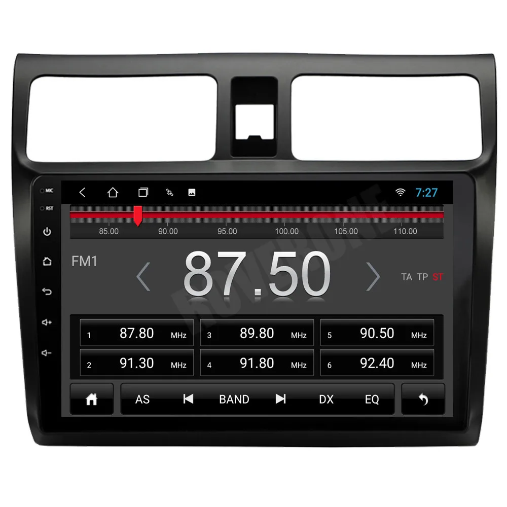 Для Suzuki Swift 2005 - 2010 Андроид 12 Quad Core Авторадио Автомобильное радио Стерео GPS Навигация Sat Navi Мультимедиа Плеер