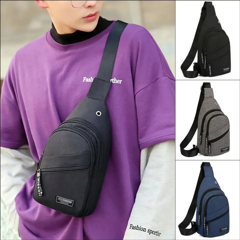 Мужская нагрудная сумка 2020 новая популярная мужская Наплечная Сумка через плечо