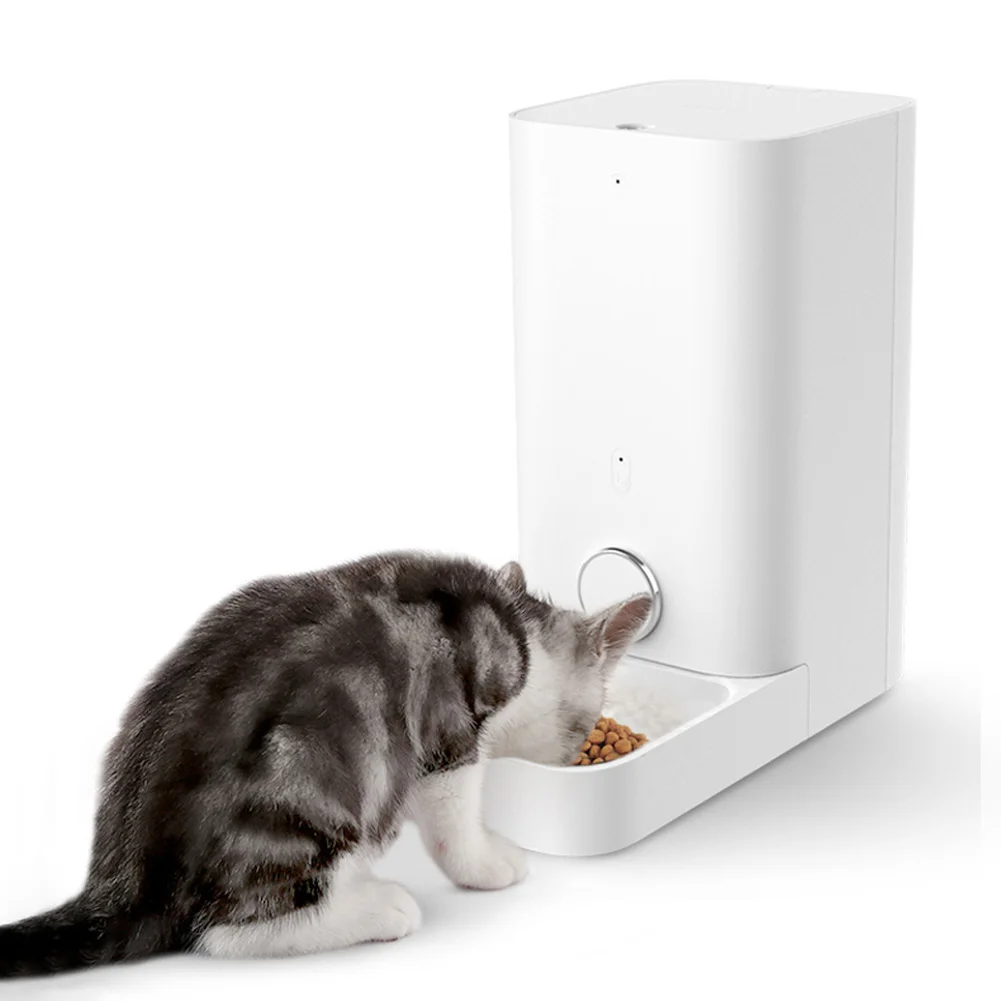

Petkit Automatic Cat Feeder Dog Food Dispenser Wi-Fi Phone Remote Smart Feeder with Timer Programmable Pet Feeder for Cats Dogs