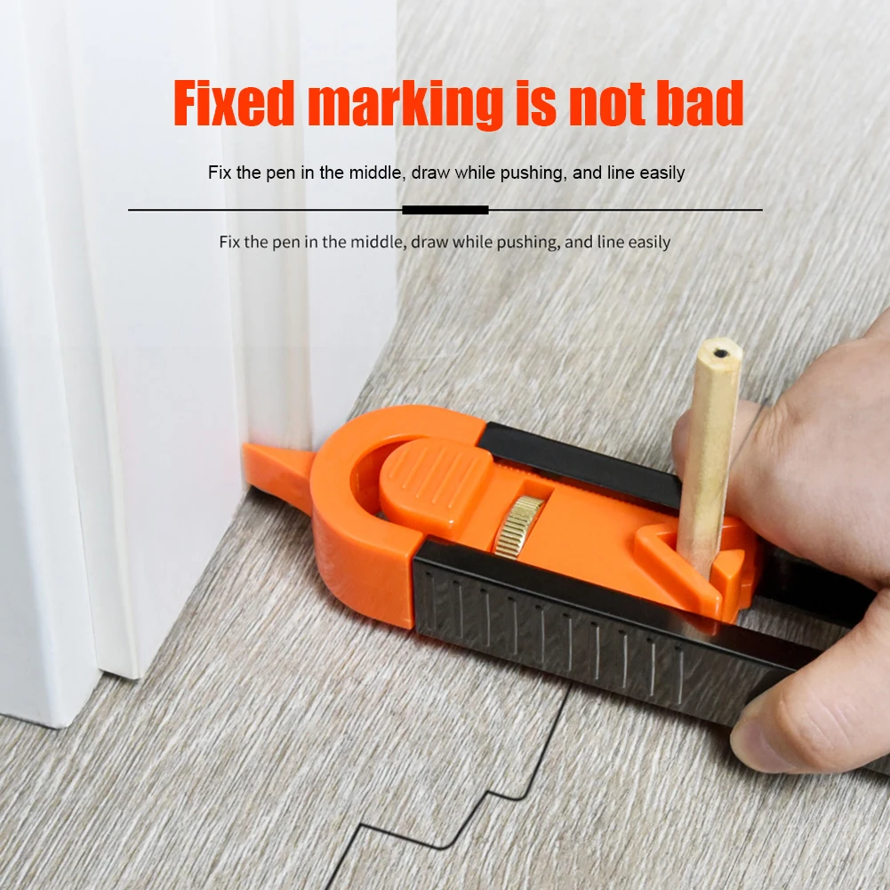 

Profile Scribing Ruler Contour Gauge With Lock Adjustable Locking Precise Woodworking Measuring Gauge Measurement Tool In Stock
