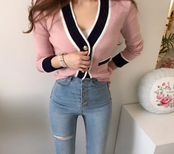

2021 spring and autumn winter with New style fashion Long sleeve Women's Sweater coat