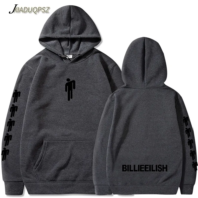Новое поступление года; толстовка Billie Eilish с принтом для мальчиков и девочек; свитер Harajuku; повседневные толстовки; Лидер продаж; толстовки Kpop; 3XL - Цвет: WM23 Dark