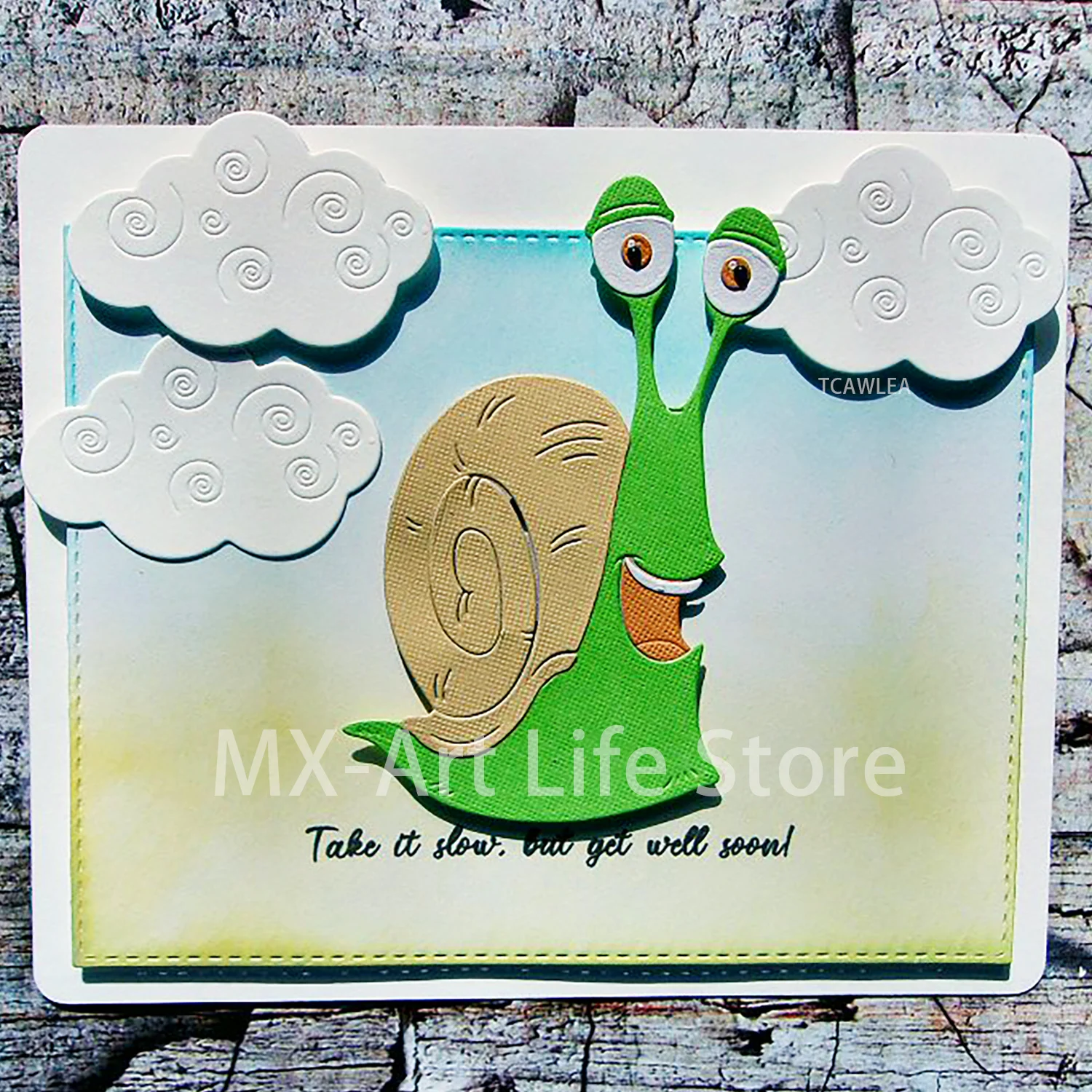 2020 милые улитки металлические режущие штампы трафареты для животных насекомых DIY