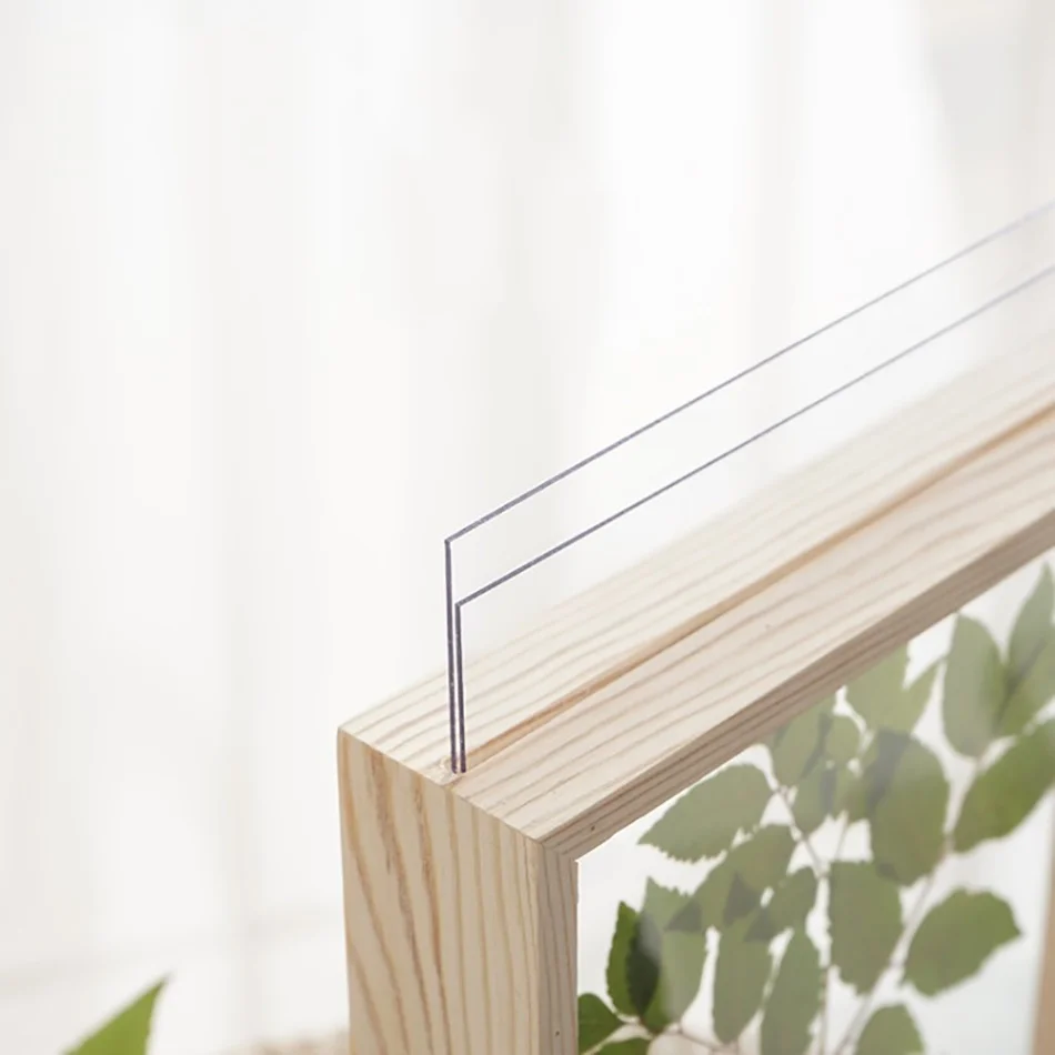 

Double Side Wooden Photo Frame For Home Table Decoration,Picture Frame For DIY Handmade Craft,Painting/Leaf,Arts,Flower Display