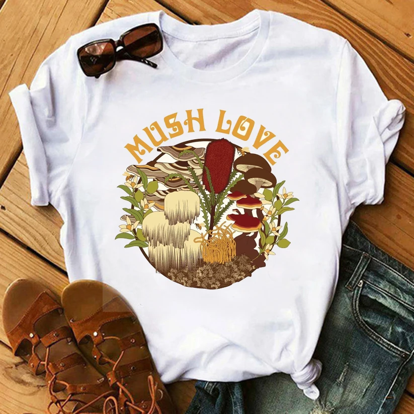 

Sun Moon Letter Print Summer Women's T-shirt Short-sleeved Harajuku Shirt Graphics Tee for Woman Clothes Female Oversize Clothes