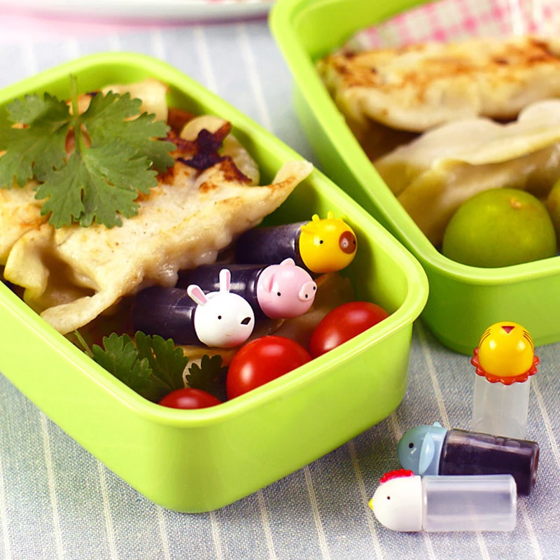 Мини-приправа соусная бутылка маленькие соусные контейнеры свинья слон кролик