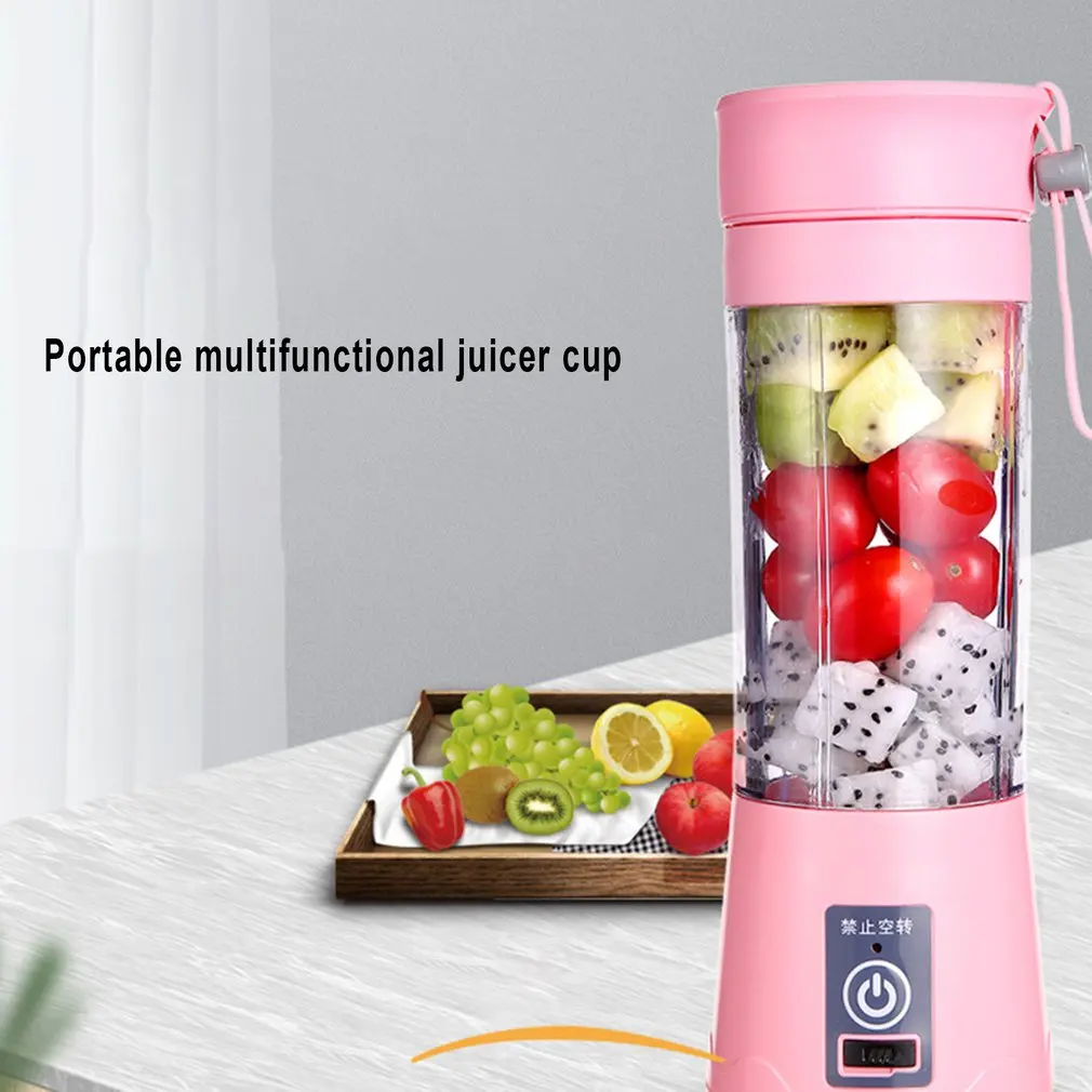 

Portable Blender Usb Mixer Electric Juicer Machine Smoothie Blender Mini Food Processor Personal Blender Cup Juice Blenders
