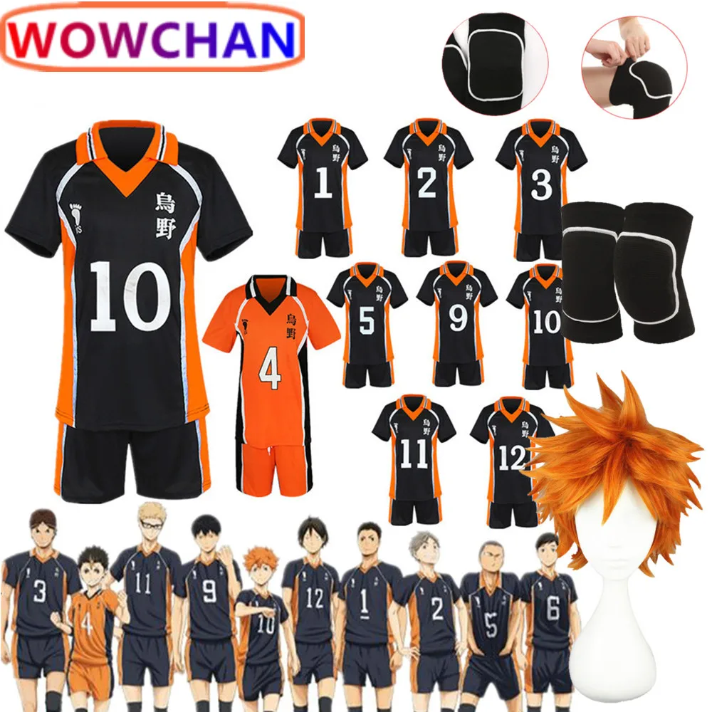 

Аниме Haikyuu Karasuno старшая школа волейбол клуб Хината Shyouyou Kageyama Tobio спортивная одежда Джерси Косплей Костюм