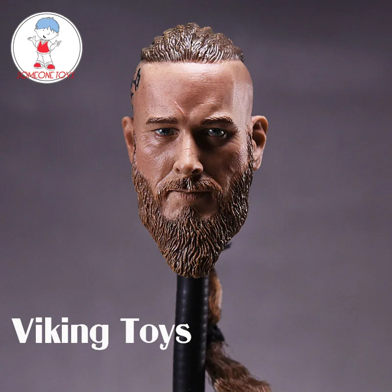 Масштаб 1/6 Мужская голова солдата фигурка Викинга Трэвис Fimmel для военных мышц