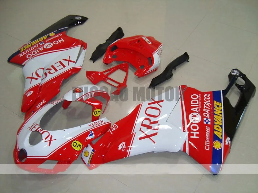 

Injection Body kits For XROXE white red blk DUCATI 749R 999R 749 999 2005 2006 Blue red 749 999 Bodywork 749S 999S 05 06 Fairing