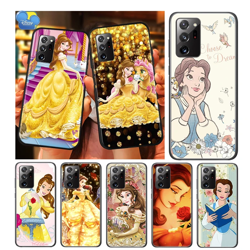 Мягкий чехол для телефона Disney Belle Princess Samsung Galaxy A01 A11 A12 A22 A21S A31 A41 A42 A51 A71 A32 A52 A72 A02S |