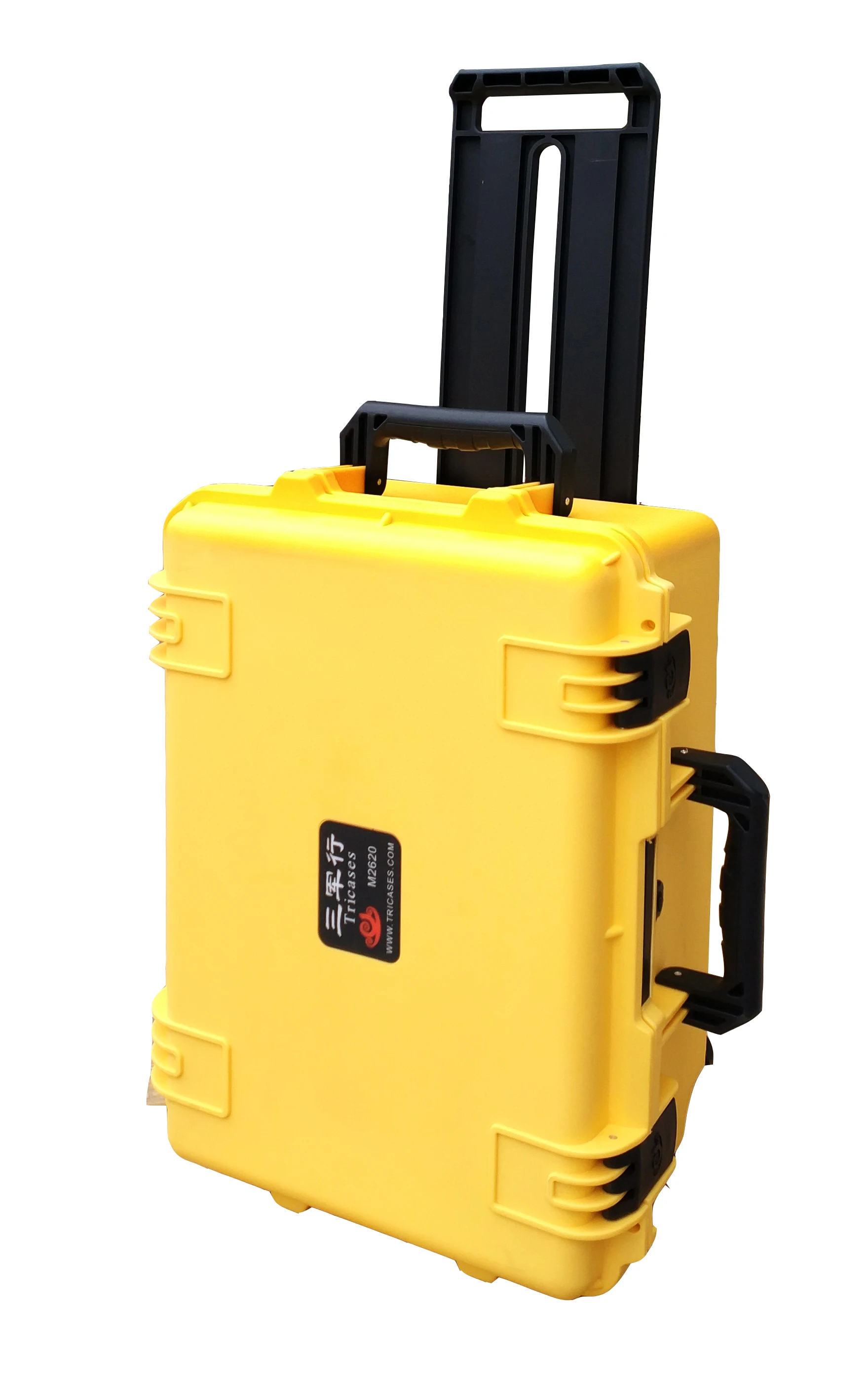 Tricases waterproof safety Case M2620 with long handle and wheels | Tool