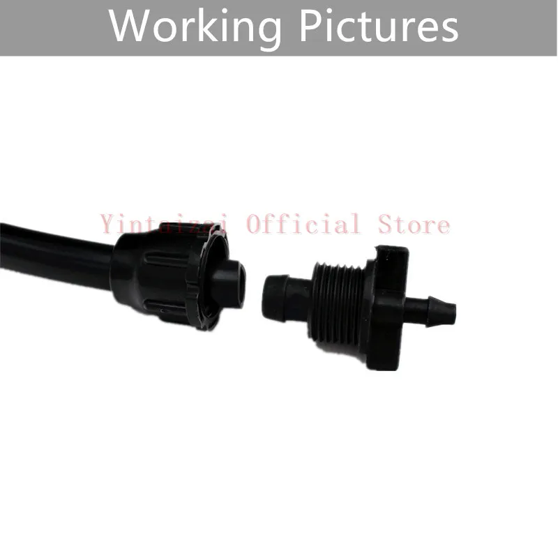 3/8 &quotзамок на 1/4&quot колючая редукция прямой соединитель двойная колючка для сада