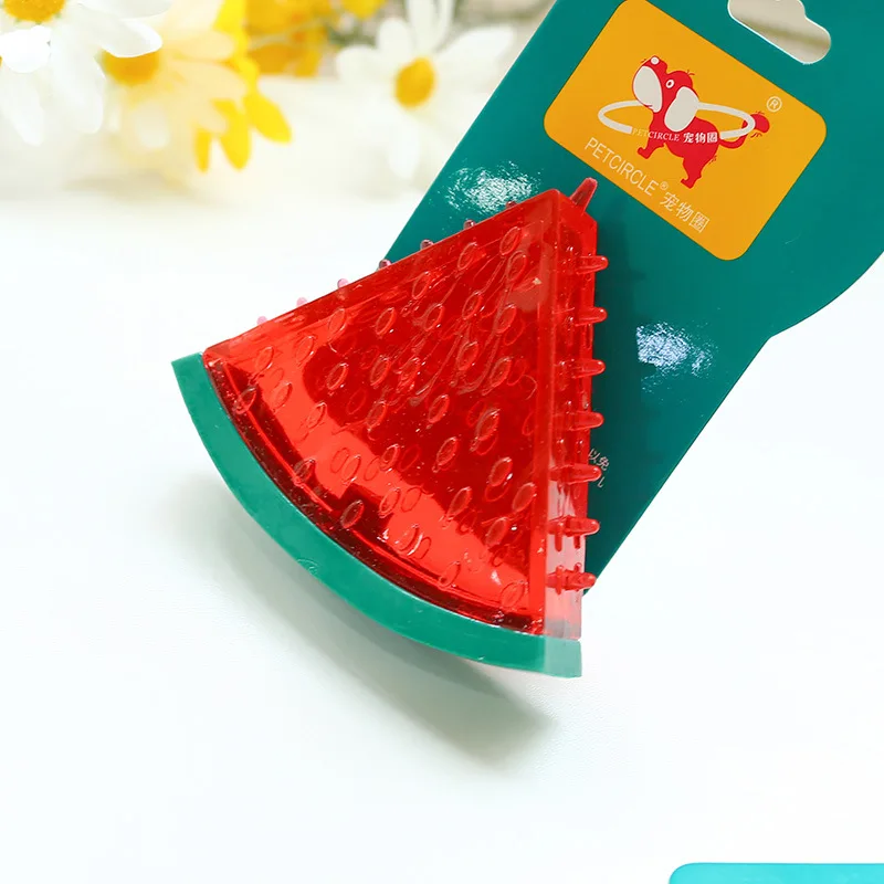 

Pet Product for Small Medium Dogs Puppy Training Toy Sounding Dog Chew Toys with Water Fruit Shape Squeaky Toy For Pet Supplies