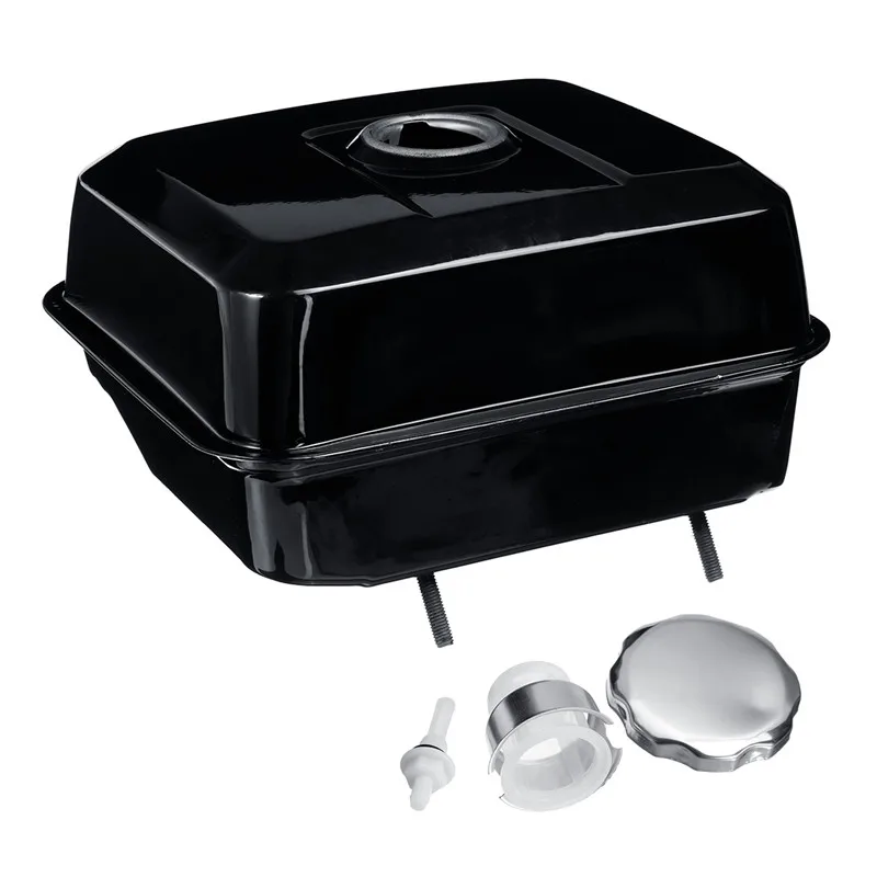 Черный топливный бензиновый бак с бензиновым фильтром для Honda GX240 GX270 GX340 GX390