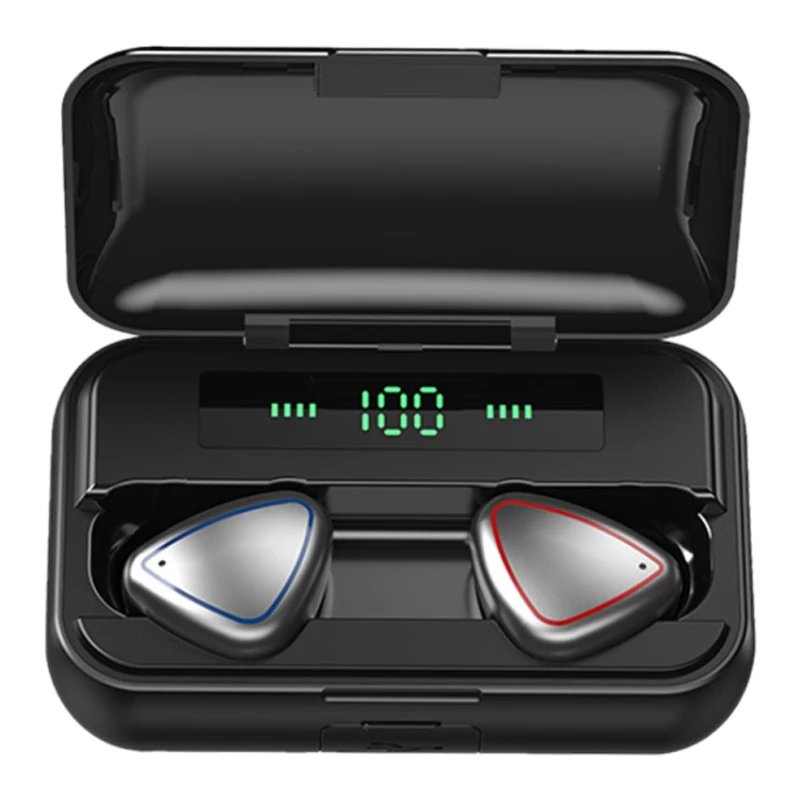 

TWS-гарнитура T68 с поддержкой Bluetooth 5,0 и цифровым дисплеем