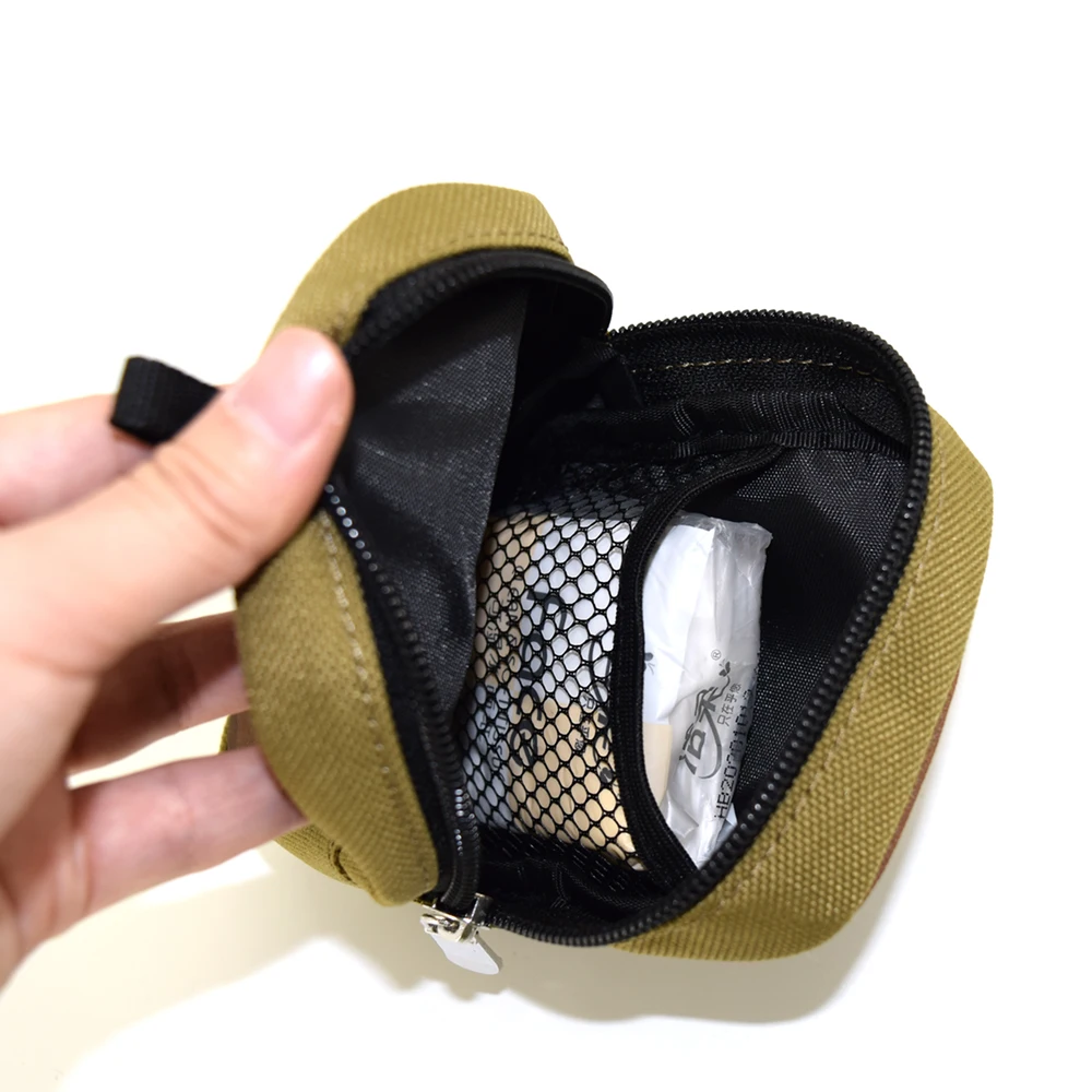 Водонепроницаемый камуфляж Оксфорд ткань Портативный мешок для сбора отходов