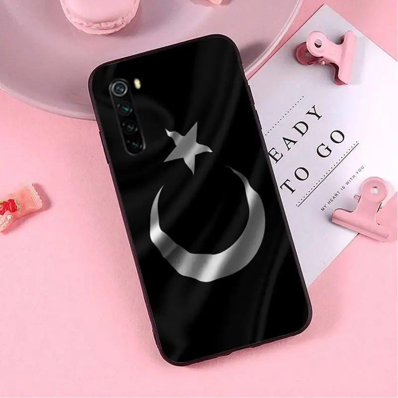 

Turkey Turkish Flag Phone Case case coque fundas etui for xiaomi note max mi 3 7 8 9se Redmi 7 7a 8 8t 10 pro lite cases cover