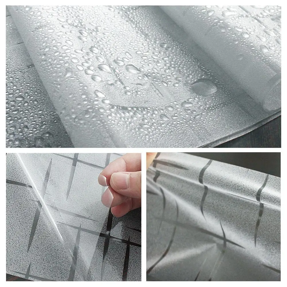 Новая оконная пленка съемная не клейкая матовая стеклянная для
