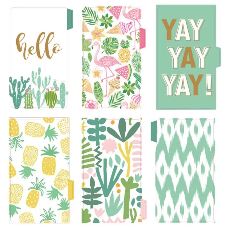 Бумажный милый Еженедельный планировщик офисные и школьные принадлежности