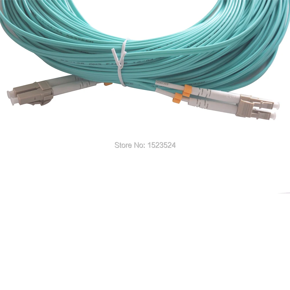 40 метров Φ LC/LC LC/UPC многорежимный OM3 волоконный кабель дуплексный оптический