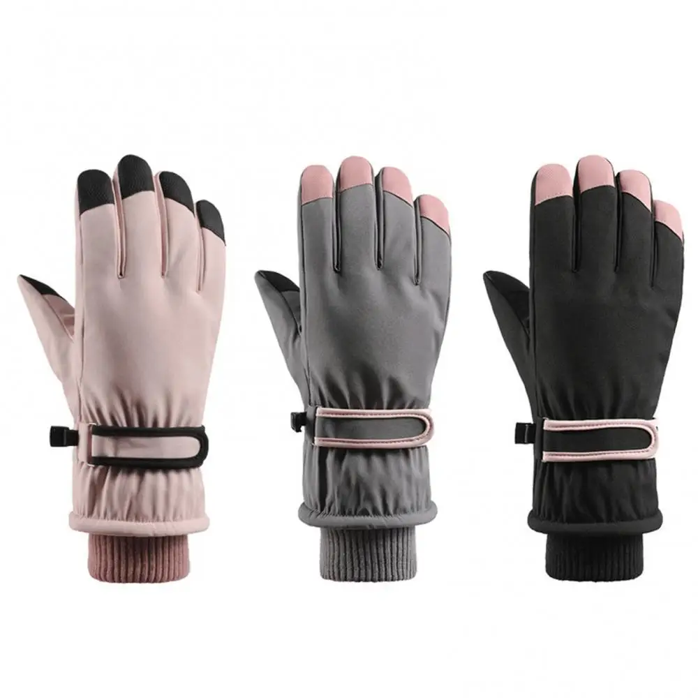

Women Waterproof Winter Warm Gloves Skiing Cycling Riding Touch Screen Mittens