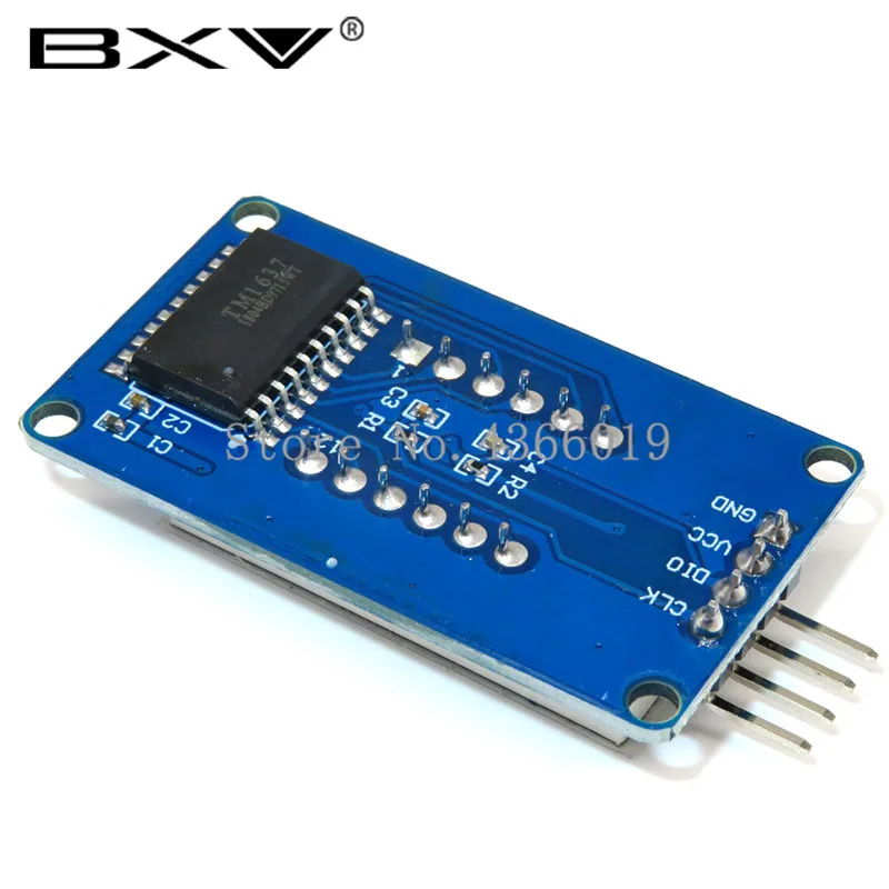 Модуль светодиодного дисплея TM1637 для Arduino 7 сегментов 4 бита 1 5 дюймовые часы