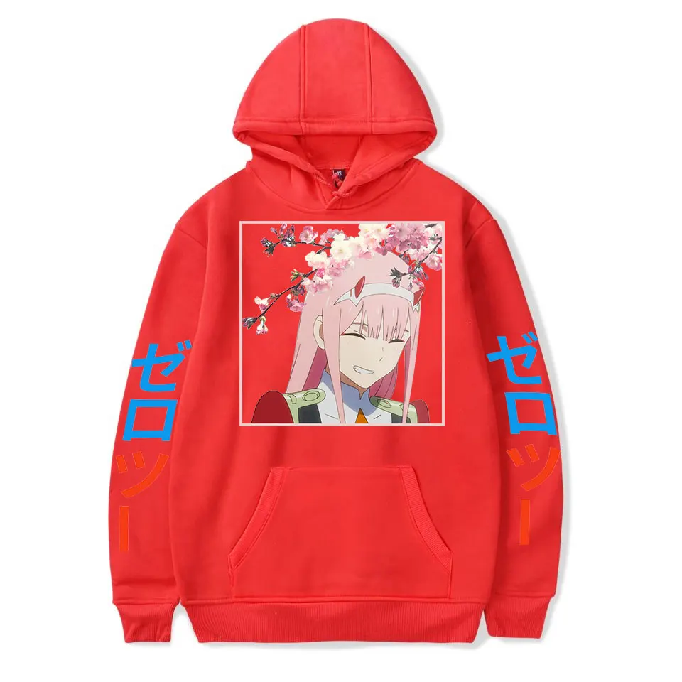 

Новые толстовки с 3D аниме на весну и осень, толстовки с рисунком ZERO TWO, мужская и женская уличная одежда, толстовка, Повседневная Толстовка