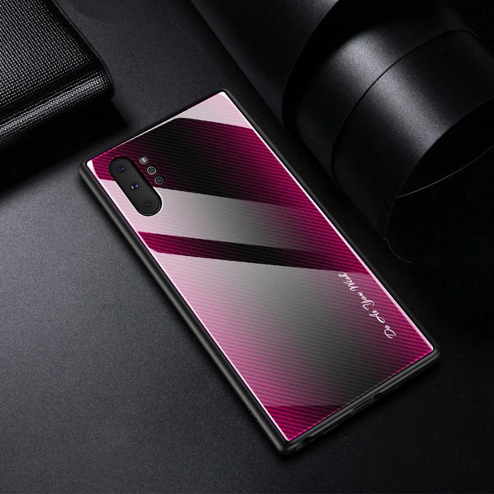 04 Цвет Стекло чехол для samsung Galaxy A70 A50 A30 A10 A20 A80 A90 S10 5G S8 S9 плюс S10e Note 8 9 10 Pro защитный чехол с полной защитой - Цвет: 04