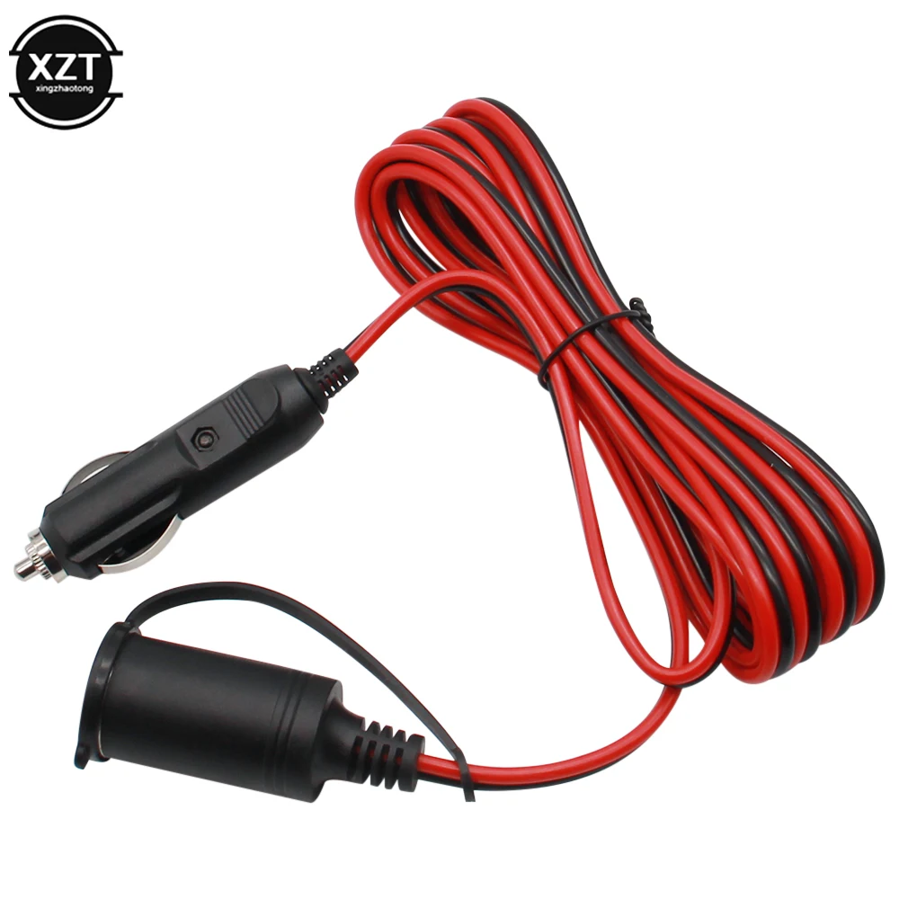 3 м 12V / 24V Автомобильный удлинитель для прикуривателя пыле Водонепроницаемый