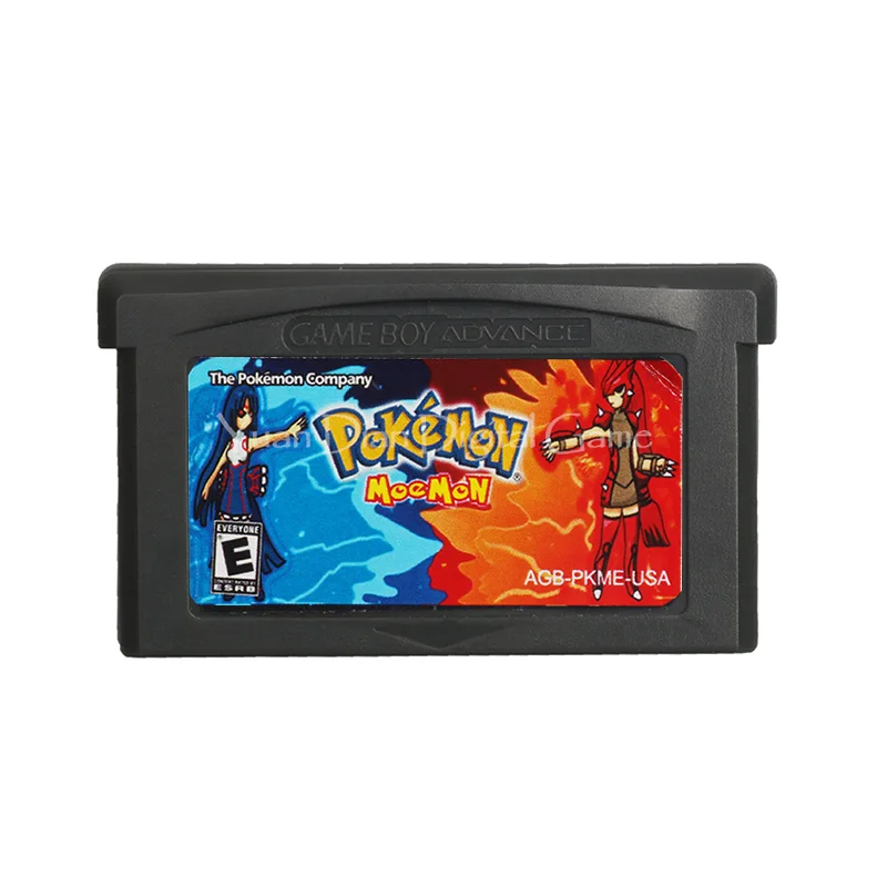 Для Nintendo GBA Видео игровой картридж консоль карта тыкать серия Moemon английский язык