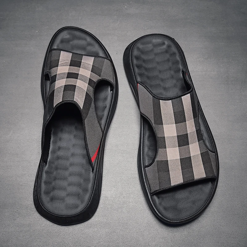 

Casual Shoes Men's Roman Sandals Mens Outdoor Slippers Fashion Man Beach Casual Shoes Slip On Summer For Men Home Comfort