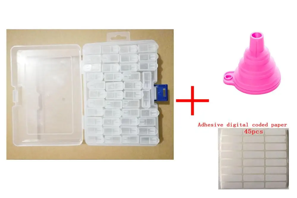 42Girds-Funnel-Label DUOYISHANG 3 уровня затемнения планшет со светодиодной подсветкой планшет инструменты алмазные аксессуары для рисования Алмазная вышивка защита глаз A4 A5Size - Цвет: 42Girds-Funnel-Label