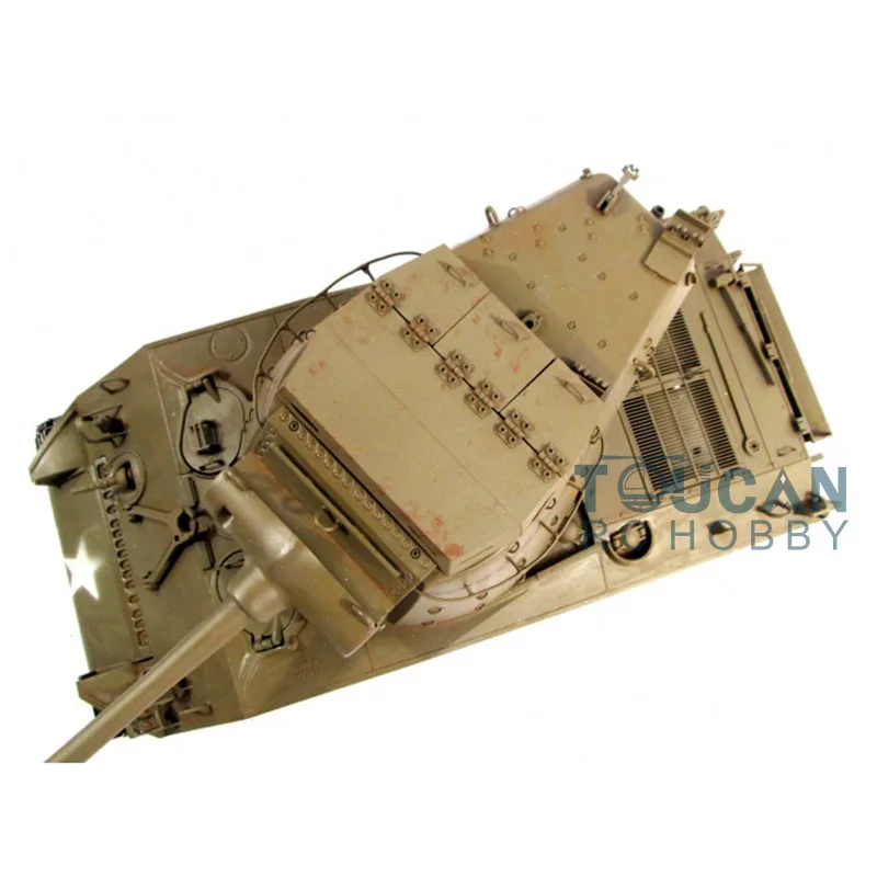 Mato 1/16 RC Танк 100% Металл M36B1 Разрушитель комплект инфракрасный Recoil армейский