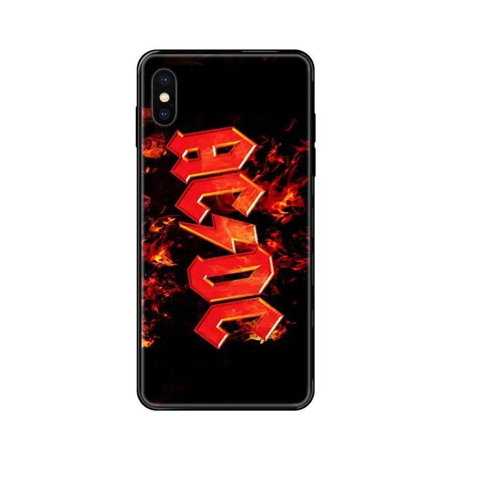 Rock Band Ac Dc для Xiaomi Mi Note A1 A2 A3 5 5s 6 8 9 10 SE Lite Pro Ультра мягкий чехол телефона | Мобильные
