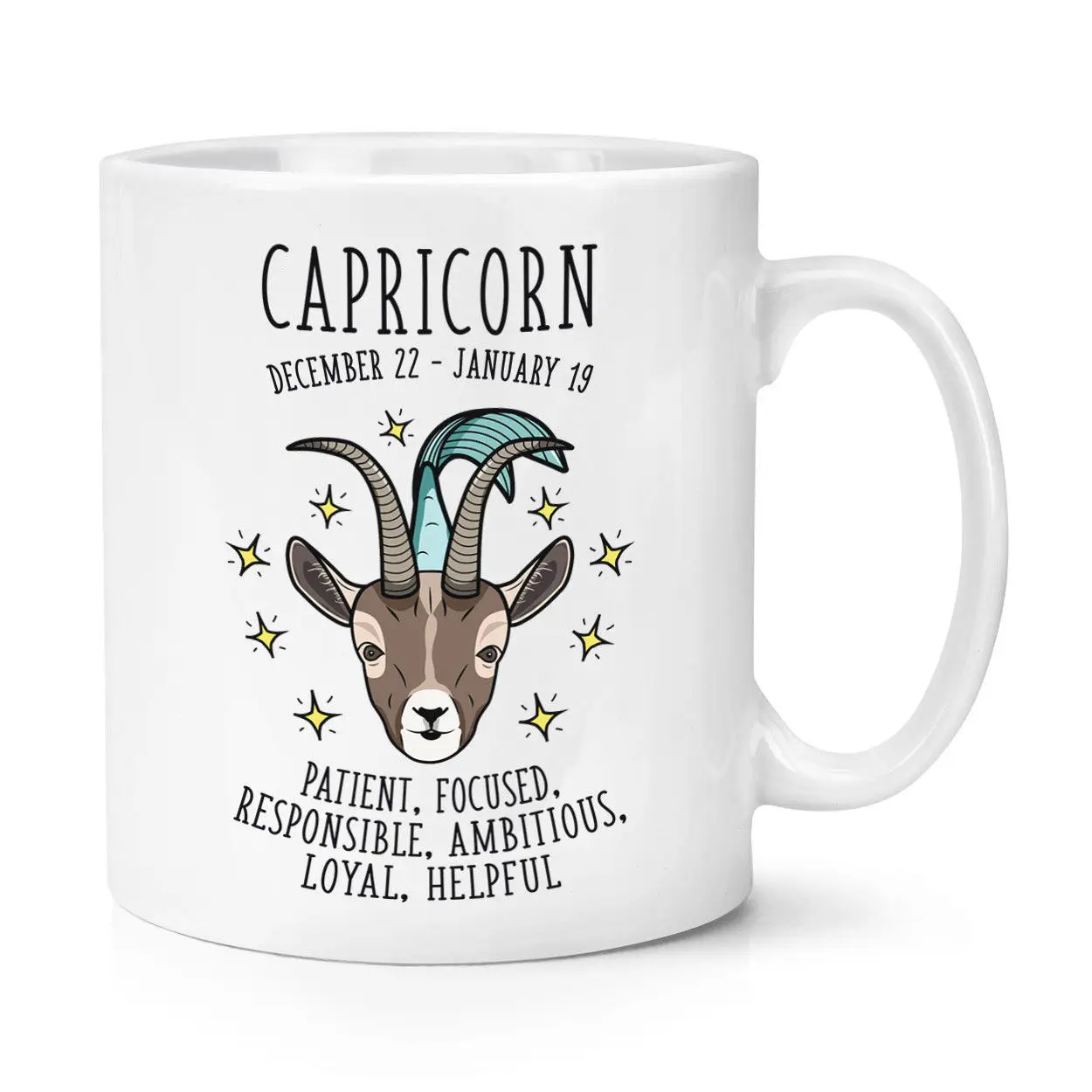 Кружка с козером гороскопом знаком зодиака астрологией дня рождения|Кружки| |