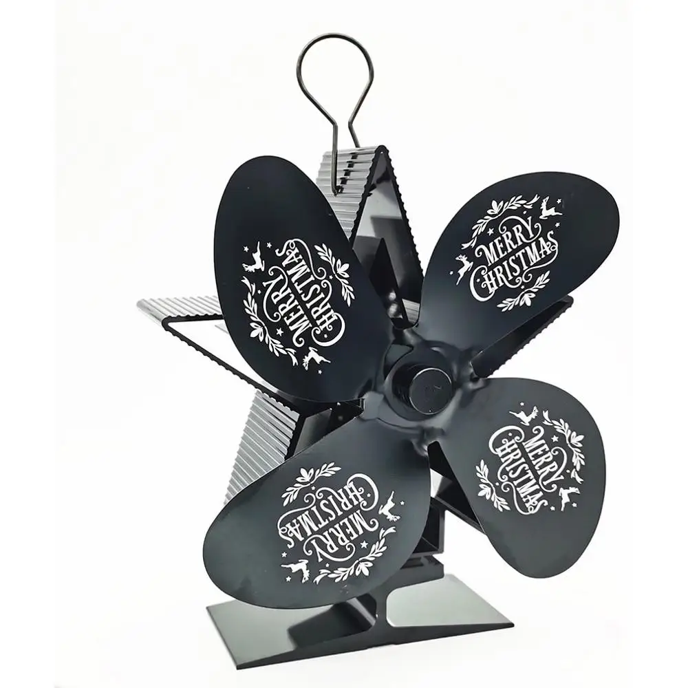 Новинка 2020 вентилятор для камина с тепловой мощностью пятиконечная звезда