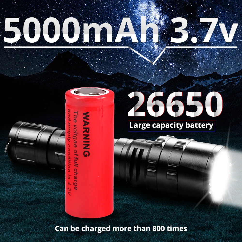 Мощный масштабируемый светодиодный фонарик XHP90 перезаряжаемый от USB 26650 фонарь с 5