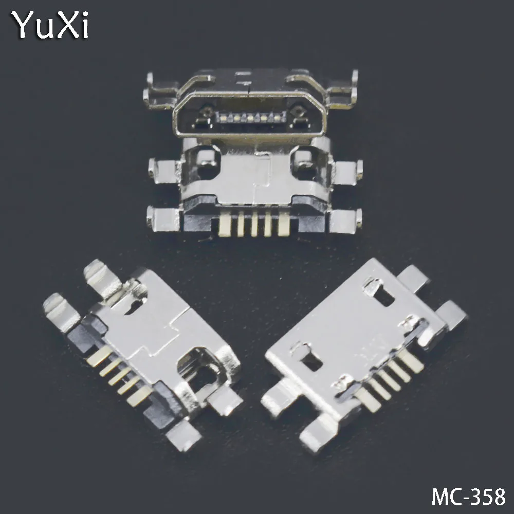 

YuXi 1 шт./лот, 100% Новый Micro USB разъем для зарядки, док-станция для ZTE Nubia z9mini nx511j Z9 mini, высокое качество, замена