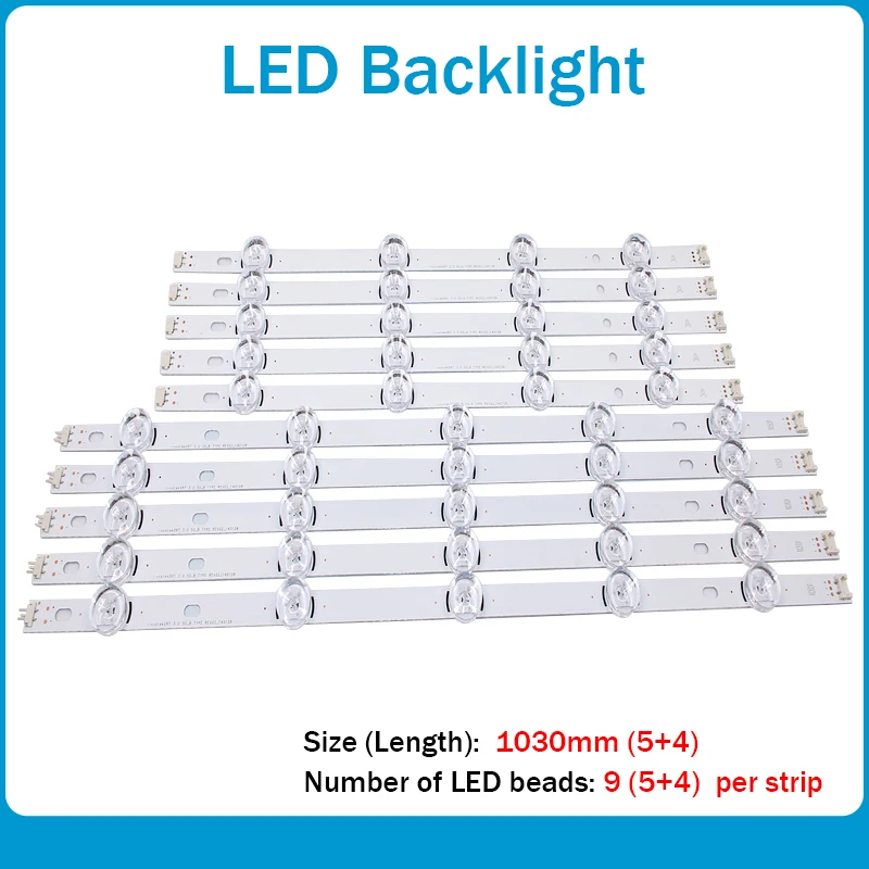 Новинка 10 шт. светодиодный фонарь 50LB6300 50LF6000 50LF6300 INNOTEK DRT 3 0 50 дюймов A/B 6916L 1982A 1983A drt3.0