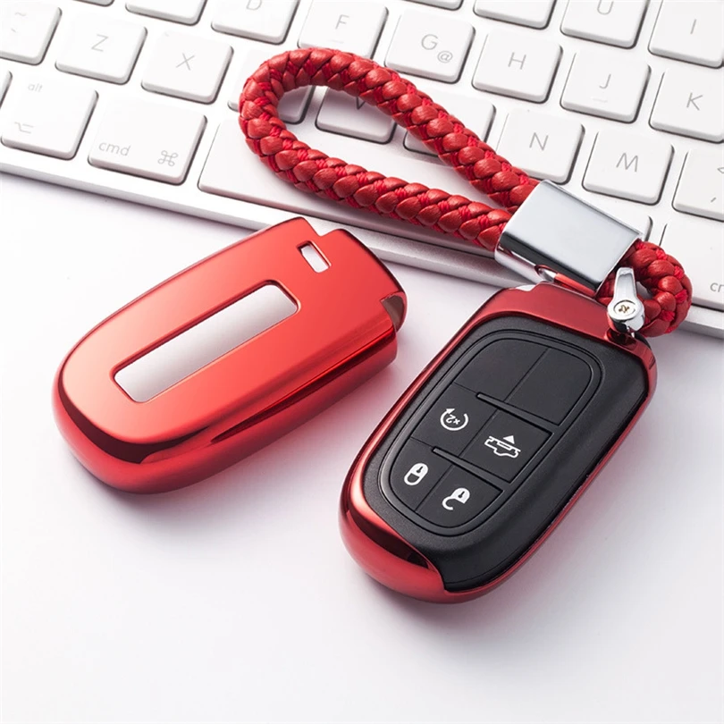 Чехол для автомобильного ключа из ТПУ 2020 дюйма чехол брелок Fiat Freemont Grande Punto Panda Uno