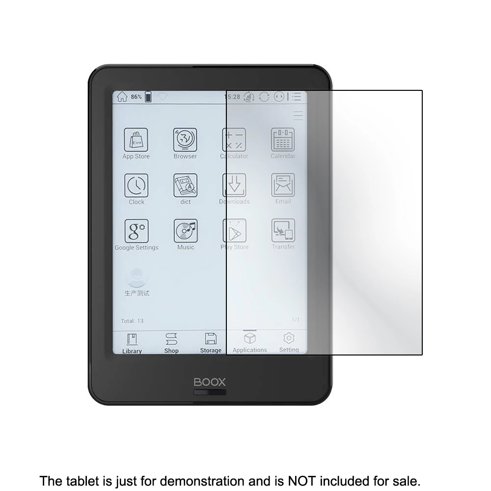 2 шт Матовый/прозрачный ЖК экран протектор Защитная крышка пленка для кожи ONYX BOOX