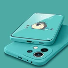 Чехол для XiaoMi Mi 11 11i 10 10T Pro Lite, квадратный жидкий силиконовый чехол Poco X3 NFC PRO F3 MI 9 LITE 9T A3, модный резиновый мягкий чехол