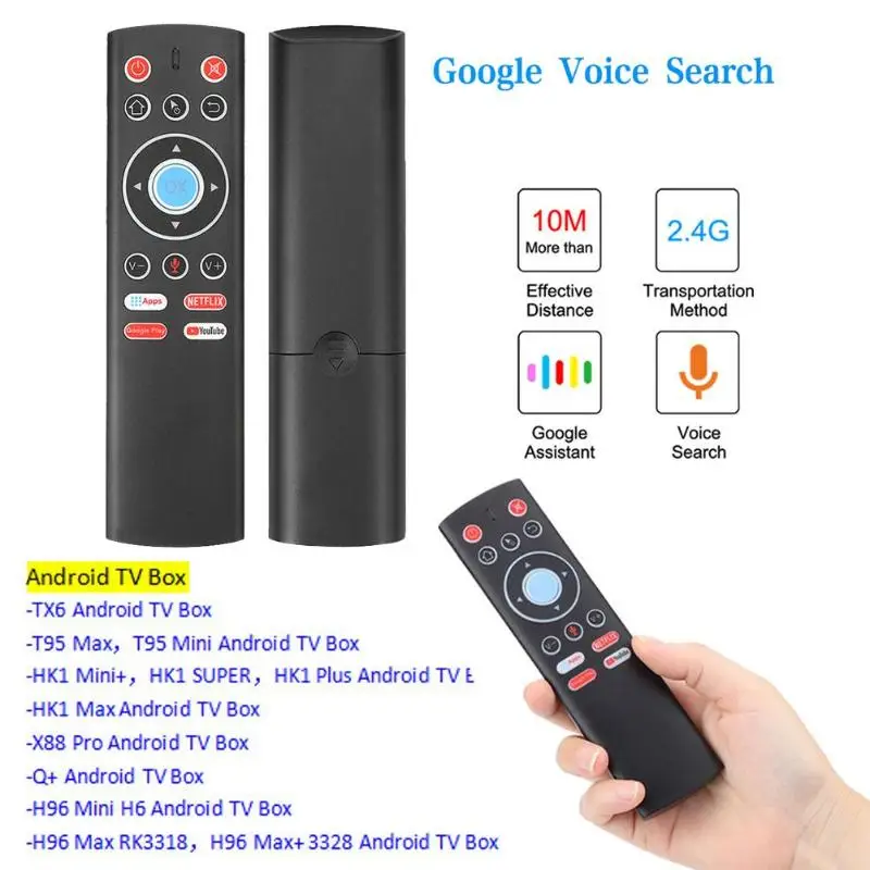 Аэромышь T1 + с голосовым дистанционным управлением 2 4 ГГц беспроводная мышь