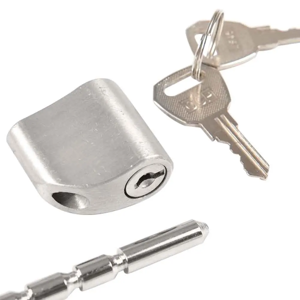 

Universal Coupler Latch Lock Mini Steel Hitch Anti Theft With 2 Keys Adjustable Car Accessories Security Portable Durable