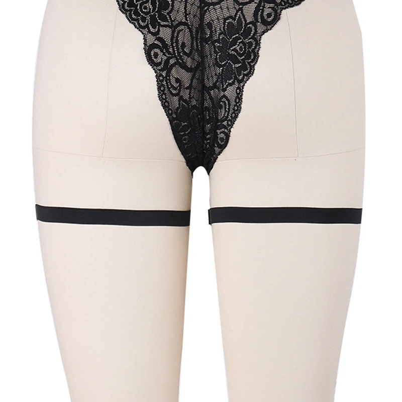 Wedding Garter Black Bondage Stockings Sexy Lingerie Goth Body Harness Woman Suspender Belt Leg | Женская одежда