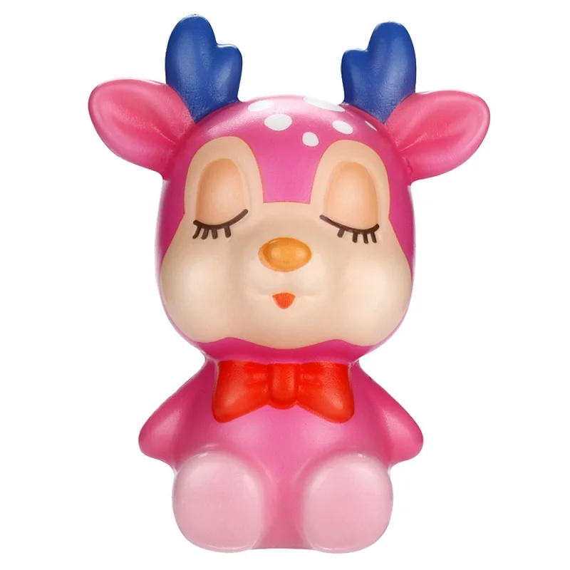 2020 Kawaii Рождественский олень медленно растет крем Ароматические игрушки для