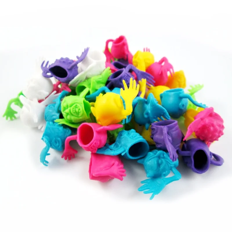 5 шт./лот мини пальчиковые куклы антистресс Развивающие игрушки для детей история