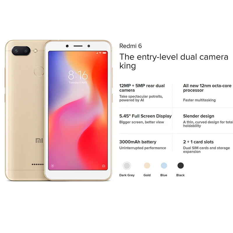 Глобальная версия Xiaomi Redmi смартфон распродажа ограничено количество первый купить первый обслуженный мобильный телефон 1